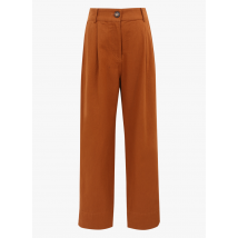Frnch - Pantalon droit en coton - Taille S - Doré