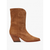 Anaki - Leren enkellaarzen - 39 Maat - Bruin