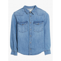 Bellerose - Chemise col classique en coton - Taille 10A - Bleu