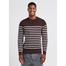 Armor Lux - Pull col rond en laine - Taille XL - Multicolore
