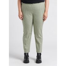 Persona By Marina Rinaldi - Rechte broek met motief - 21 Maat - Groen