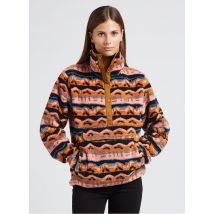Billabong - Polar estampado con cuello alto - Talla S - Multicolor