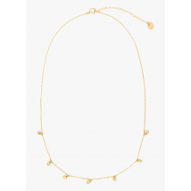 Yay - Ketting met schakeltjes en kweekparels - Een Maat - Wit