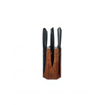 Bjorn - Bloc couteaux de cuisine jensen imatra - 7 pièces - Taille Unique - Noir