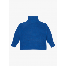 Gina Tricot - Oversized trui met opstaande kraag - 2XL Maat - Blauw