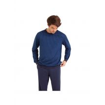 Eminence - Pyjama court Col V jersey - Taille XL - Bleu