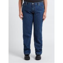 Gina Tricot - Rechte - katoenen jeans - 50 Maat - Blauw
