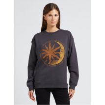 Billabong - Weites rundhals-sweatshirt aus baumwoll-mix - Größe L - Schwarz