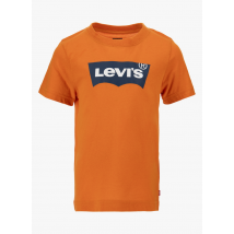 Levi's Kids - Tee-shirt droit col rond en coton - Taille 10A - Orange