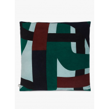 Mapoesie - Kussenhoes van katoenvelours - 50x50 cm - Een Maat - Groen