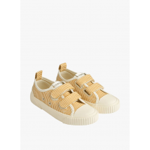 Liewood - Sneakers van stevige biokatoen - 28 Maat - Geel