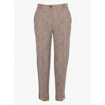 Cotelac - Pantalon droit à carreaux - Taille 1 - Marron