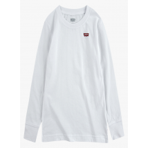 Levi's Kids - Tee-shirt col rond en coton mélangé - Taille 10A - Blanc