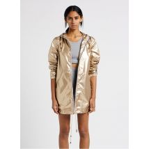 La Petite Etoile - Cortavientos metálico de cuello alto - Talla 3 - Dorado