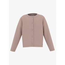 Petit Bateau - Baumwoll-cardigan mit rundhalskragen - Größe 8A - Rosa