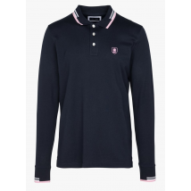 Eden Park - Polo col classique en coton - Taille L - Bleu