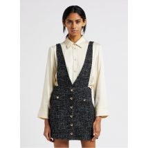 La Petite Etoile - Robe salopette en tweed - Taille 1 - Noir
