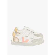Veja - Leren sneakers met klittenband - 30 Maat - Beige