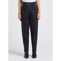 Collectors Club - Cropped jeans met toelopende pijpen katoenblend - 40 Maat - Zwart