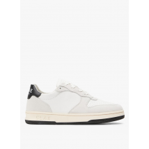 Clae - Zapatillas bajas de piel - Talla 42,5 - Blanco