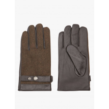 Eden Park - Guantes de piel - Talla L - Marrón