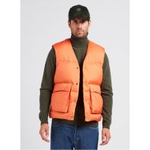 Gertrude & Gaston - Doudoune Col V matelassée - Taille 2XL - Orange