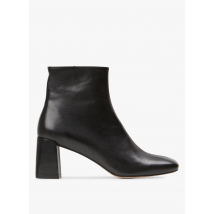 Mellow Yellow - Bottines à talon en cuir - Taille 36 - Noir