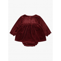 Konges Slojd - Jurkje van velours - 18M Maat - Rood