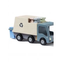 Kid's Concept - Camion de tri en bois aiden - Taille Unique - Bleu