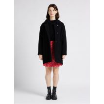 One Step - Manteau col classique laine mélangée - Taille 36 - Noir