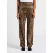 Diega - Gerade geschnittene taillenhose - Größe M - Beige