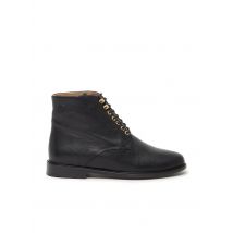 M. Moustache - Bottines à lacets - Taille 37 - Noir