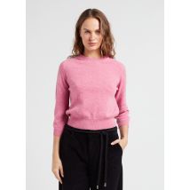 Paul And Joe - Jersey corto de cachemira con escote redondo recto - Talla 2 - Rosa