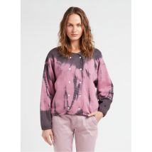 Leon & Harper - Trui met ronde hals biokatoenblend - S Maat - Bruin