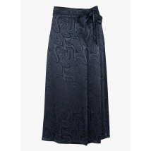 Scotch And Soda - Rok met hoge taille en jacquardmotief - M Maat - Blauw