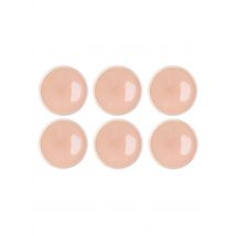 Bjorn - Assiette oxygen ø27cm - 6 pièces - vert de gris - Taille Unique - Rose