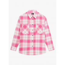 The Kooples - Geruite blouse met klassieke kraag - 3 Maat - Roze