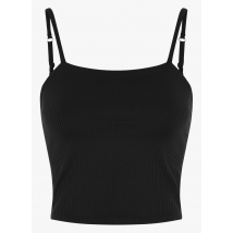 Girlfriend Collective - Behatop met ribbeltextuur - XS Maat - Zwart
