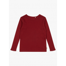 Konges Slojd - Camiseta orgánica con cuello redondo - Talla 18mois - Rojo