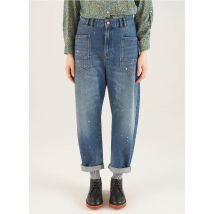 Acote - Stone washed high waist jeans - Größe 2 - Blau