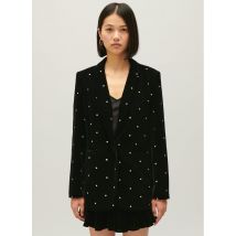 Claudie Pierlot - Blazer van velours met studs - 34 Maat - Multikleurig