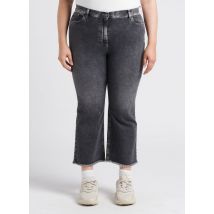 Persona By Marina Rinaldi - Rechte jeans met hoge taille katoenblend - 29 Maat - Zwart