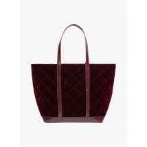 Vanessa Bruno - Bolso shopping de terciopelo acolchado - Talla única - Violeta