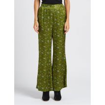 Mes Demoiselles - Wijde broek met bloemenprint - 34 Maat - Groen