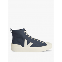 Veja - Hoge sneakers met vetersluiting - 40 Maat - Blauw