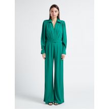 Suncoo - Mono con cuello de pico y detalles de fantasía en las mangas - Talla 1 - Verde