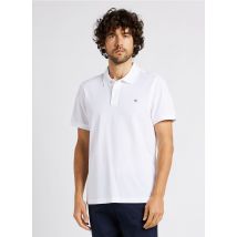 Gant - Polo de algodón con cuello clásico - Talla M - Blanco
