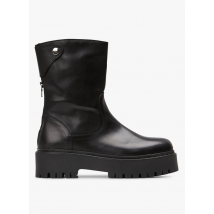 Jonak - Botines de piel - Talla 40 - Negro