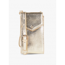 Maradji - Pochette pour téléphone en cuir - Taille Unique - Doré