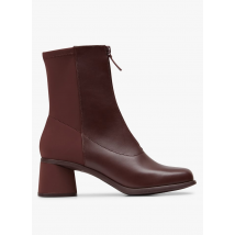 Camper - Botines de piel con cremallera - Talla 41 - Rojo